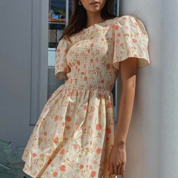 Sabo Skirt Floral Dress - Picture 1 of 5